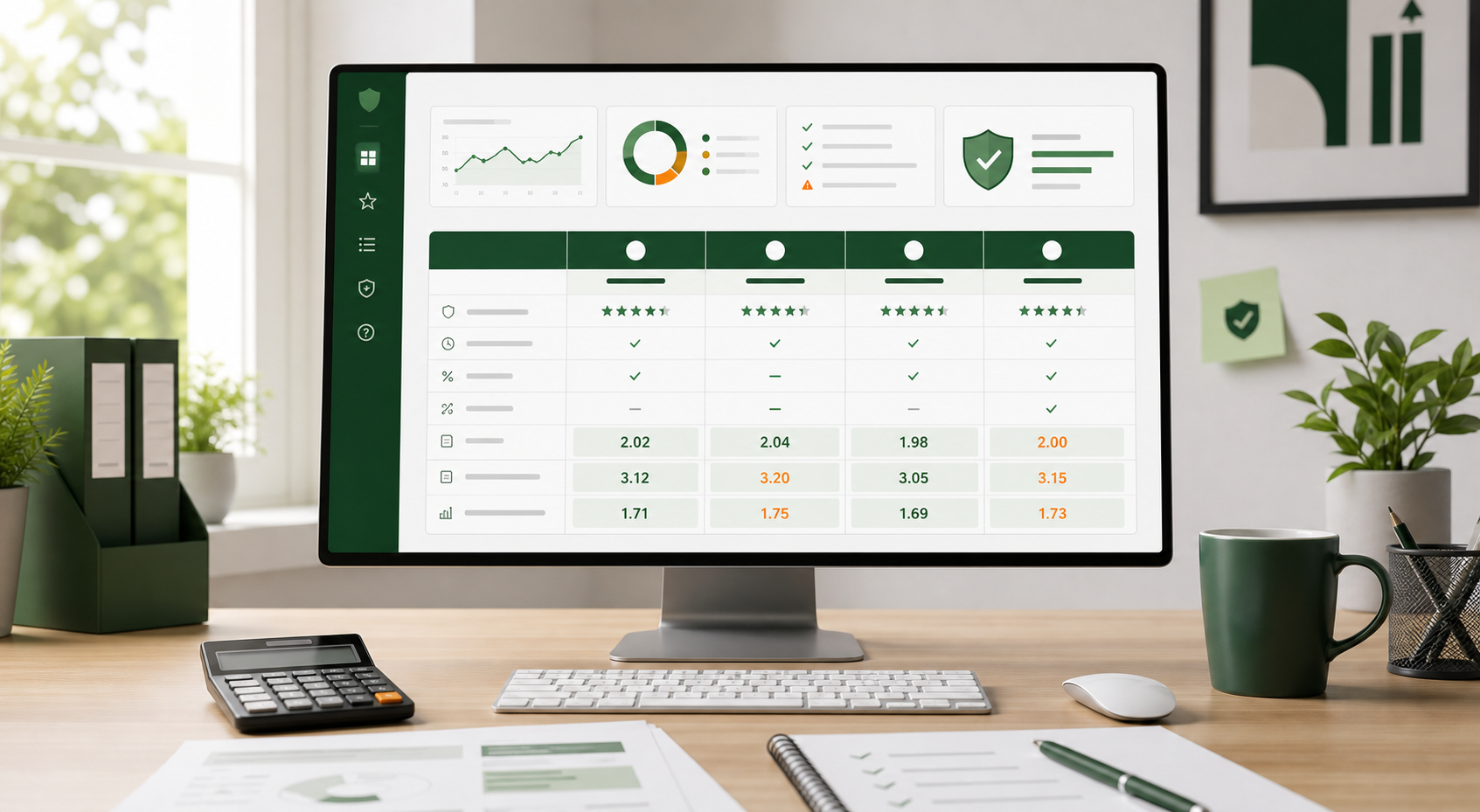 Editorial matched betting review workspace with ranking cards, comparison panels and calculator notes